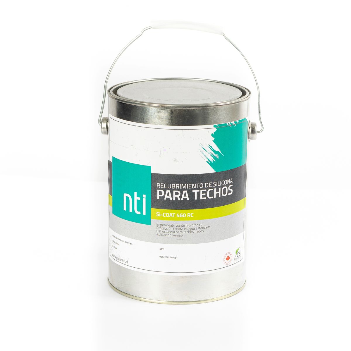 GENERICO - Recubrimiento Roof Coating SI-COAT 460 - Galón