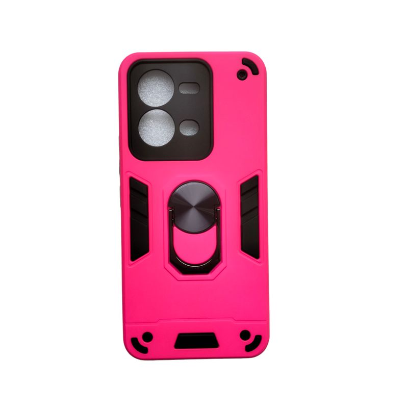 GENERICO - Carcasa Reforzada Compatible Vivo V25 5g - Fucsia