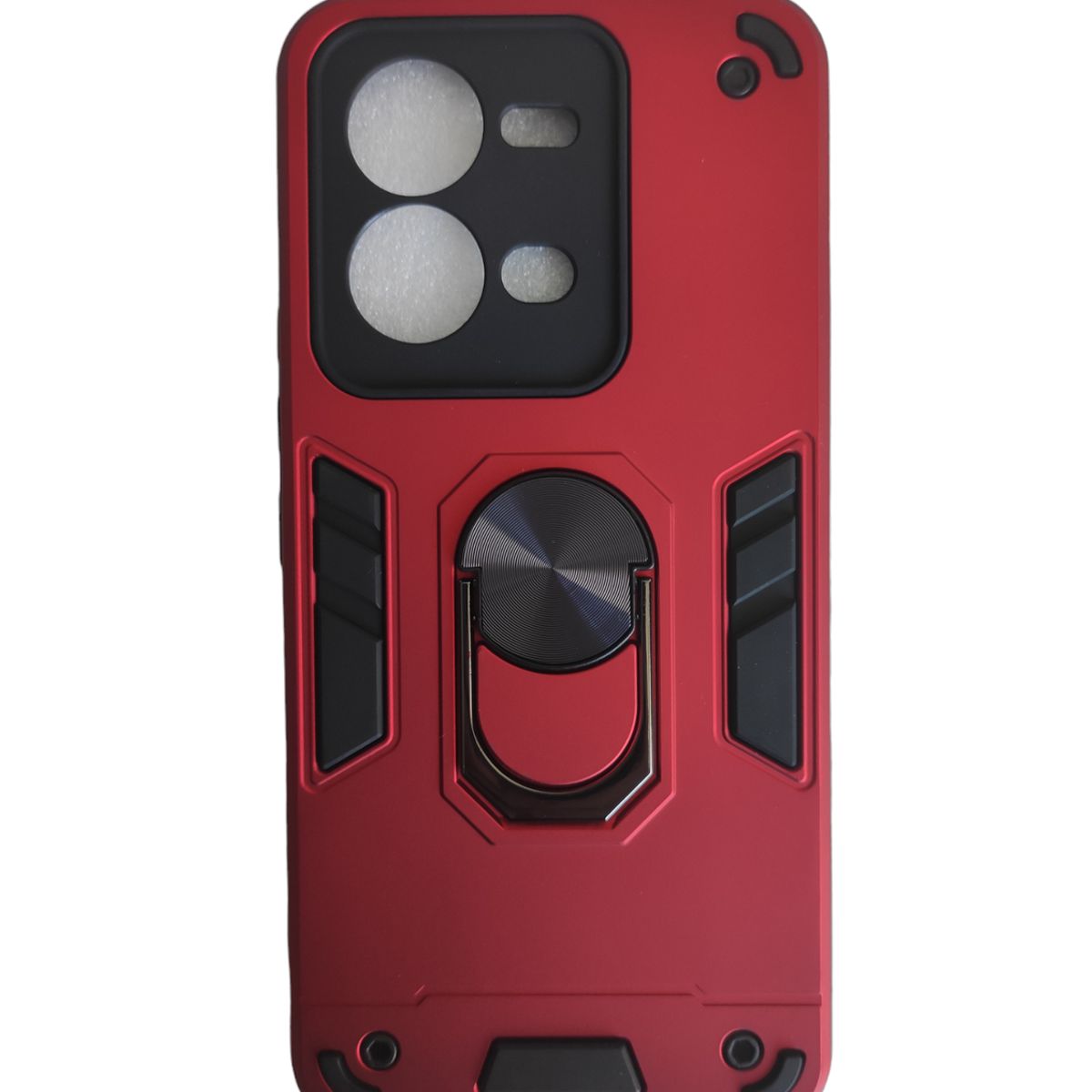 GENERICO - Carcasa Reforzada Compatible Vivo V25 5g - Rojo