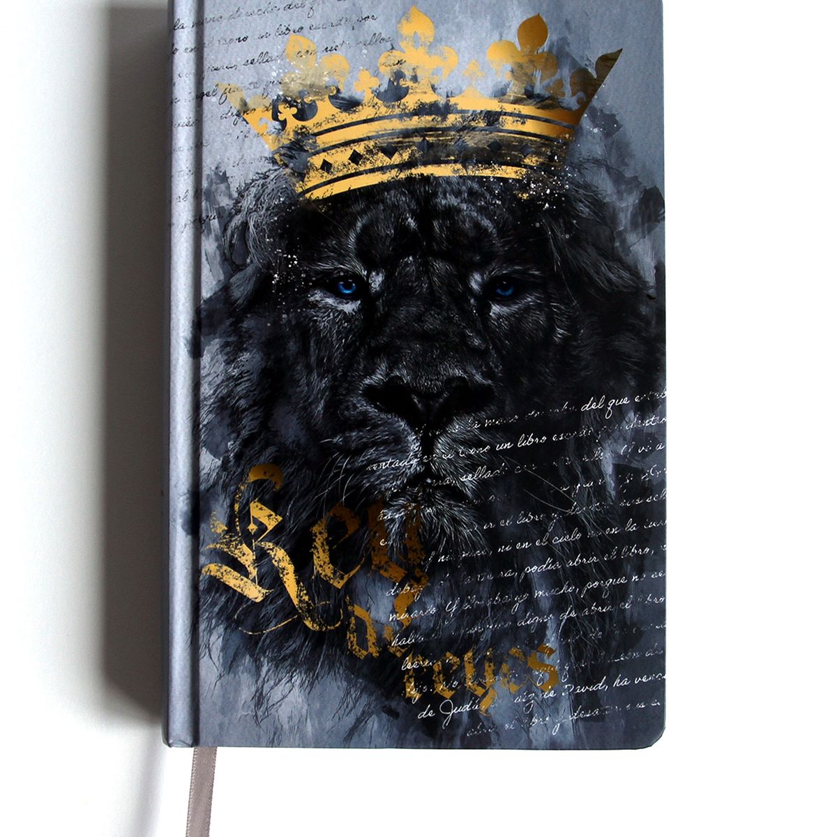 ORIGEN - Biblia RVR60 letra grande, tapa dura León Rey de Reyes