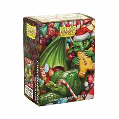Dragon Shield - Protectores 100: Brushed 'Christmas 2024' Art
