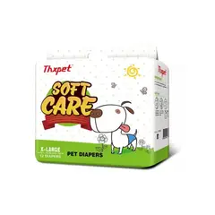 GENERICO - Pañales Peros pastor aleman o Dalmata Talla Xl 25-40 Kg -12Un