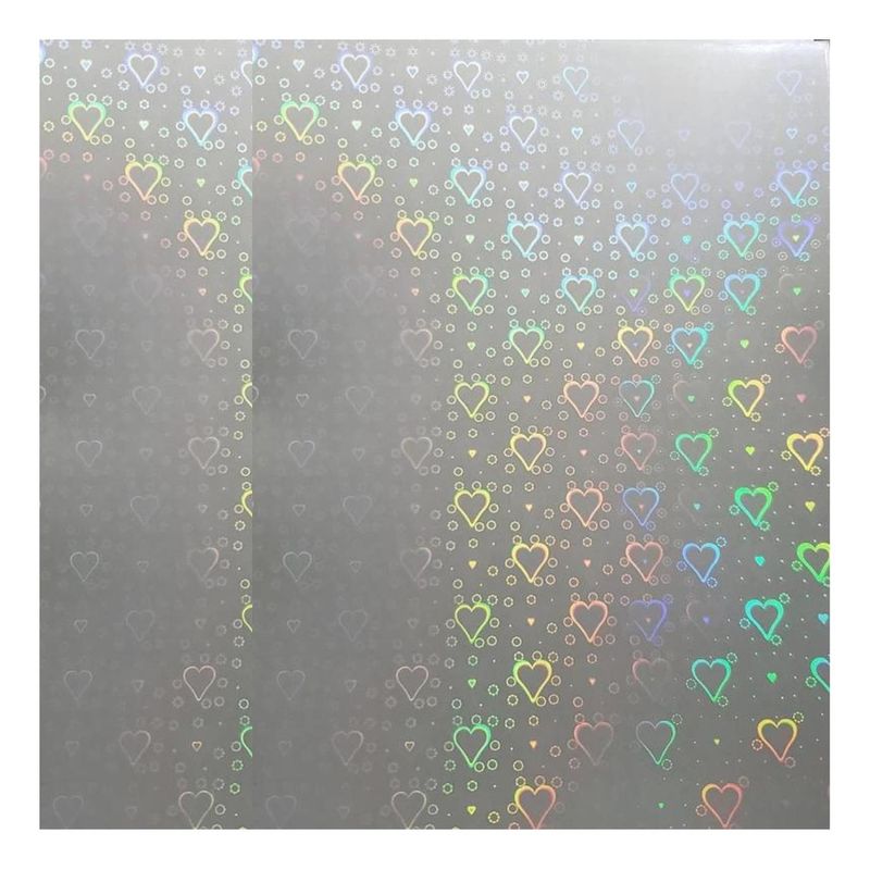 GENERICO - Laminado En Frío Holografico A4 Pack 18 Láminas