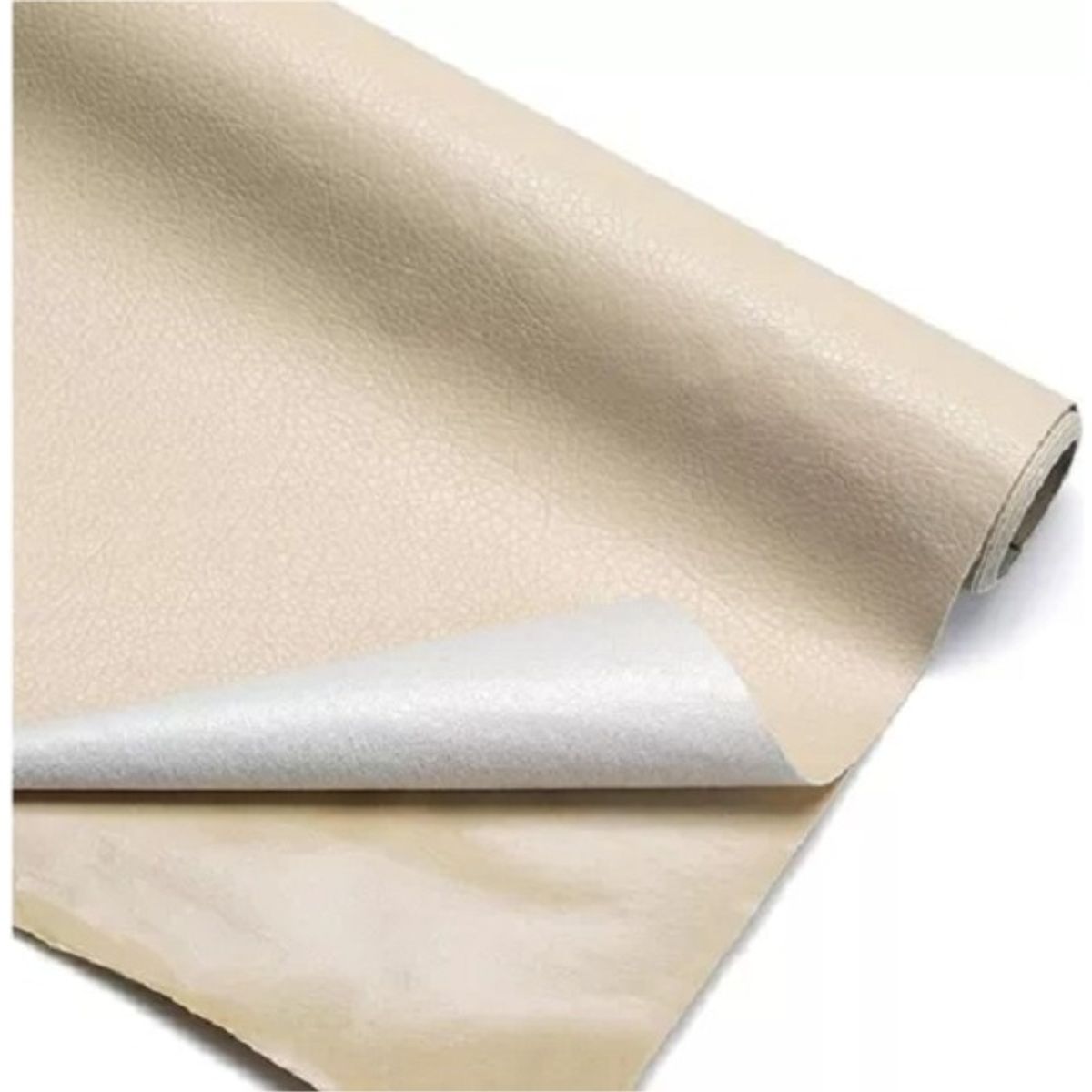 GENERICO - Parche Autoadhesivo De Cuero Para Reparar Sofás De 50x137cm Crema