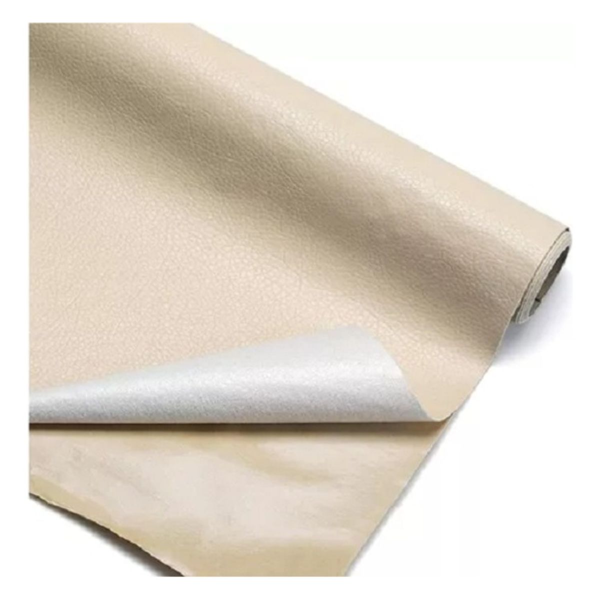GENERICO - Parche Autoadhesivo De Cuero Para Reparar Sofás De 50x137cm Crema