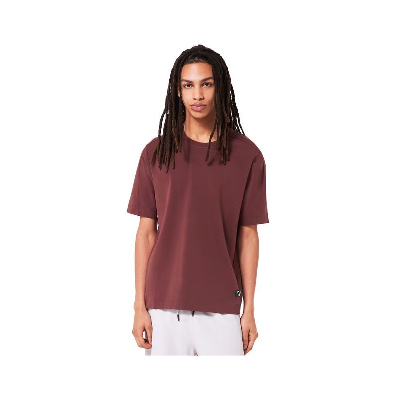 OAKLEY - Polera Hombre All Day SS Oakley Grenache