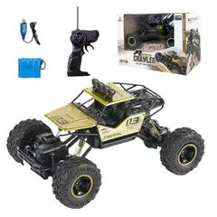 GENERICO - Auto Control Remoto Metal Amortiguador 24g 4x4 116 Team03 Dorado