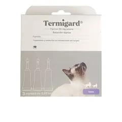 GENERICO - 3 Pipetas antipulgas Termigard para gatos