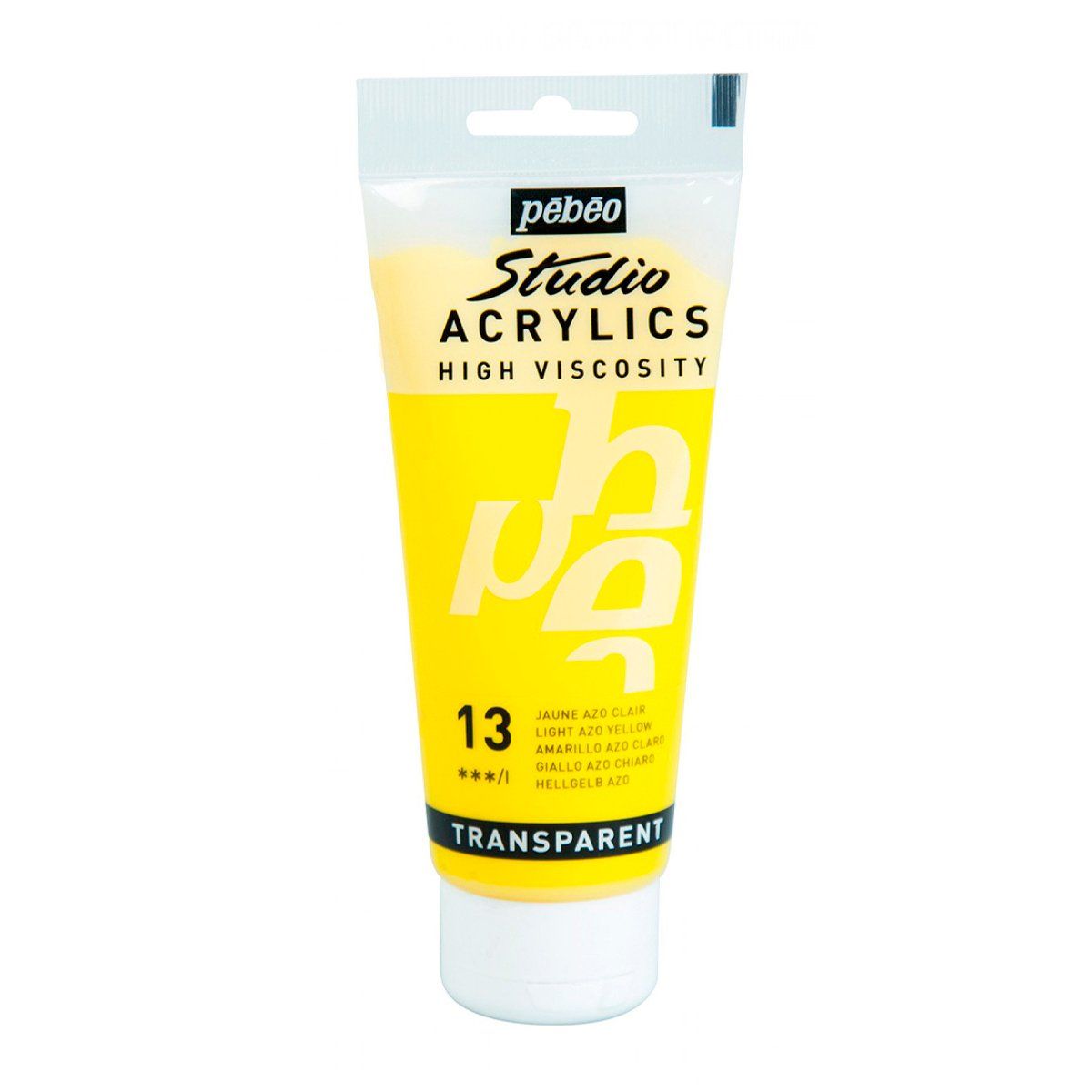 PEBEO - Acrilico Pebeo Studio 100 ml -13 AMARILLO AZO CLARO