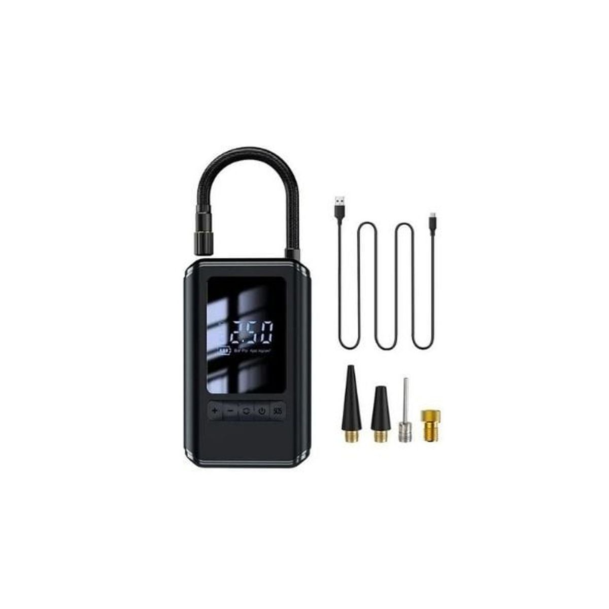 GENERICO - Mini Compresor De Aire Digital Portatil