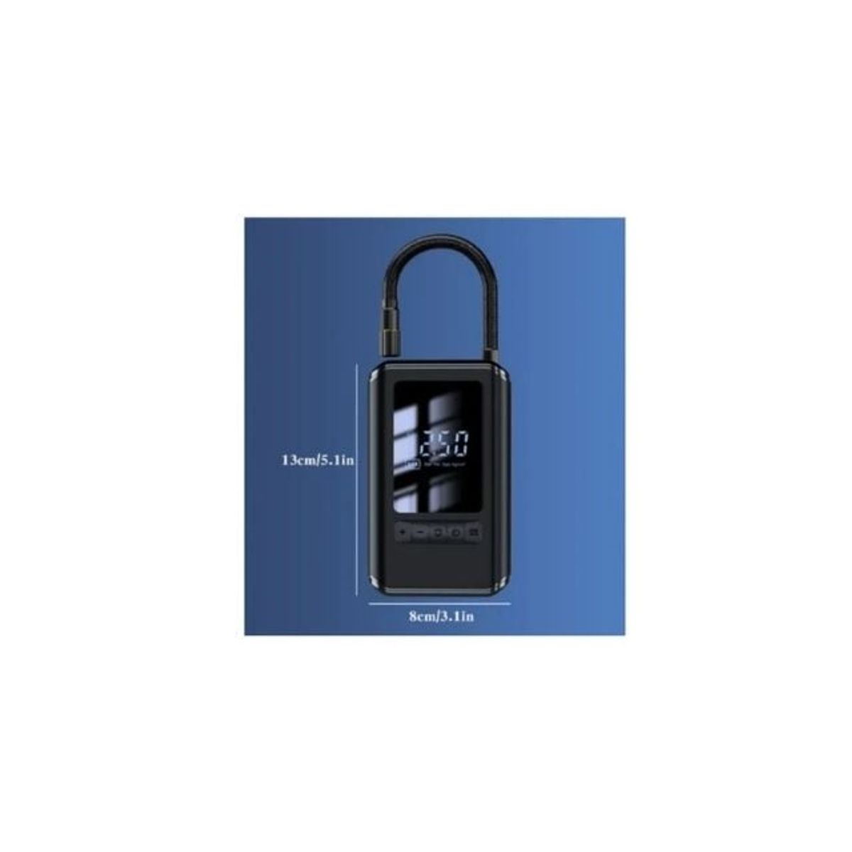 GENERICO - Mini Compresor De Aire Digital Portatil