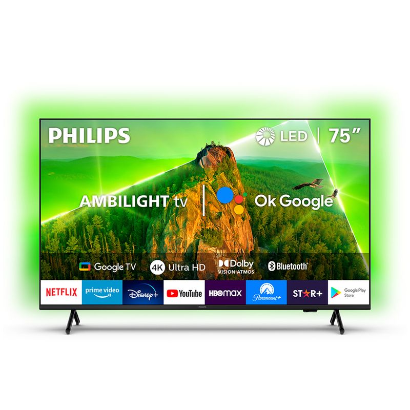 PHILIPS - LED Philips 75” UHD 4K 75PUD7908 Ambilight TV