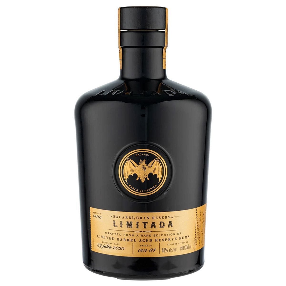 BACARDI - Ron Bacardí Gran Reserva Limitada 40° 750cc