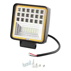 ROZENBERG SPA - X2 Luces Foco Neblinero Led 126w Ojo Angel Auto Moto Camion