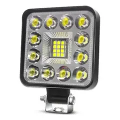 ROZENBERG SPA - Luces Foco Neblinero Led 84w 4x4 Auto Moto Camion Cuadrado