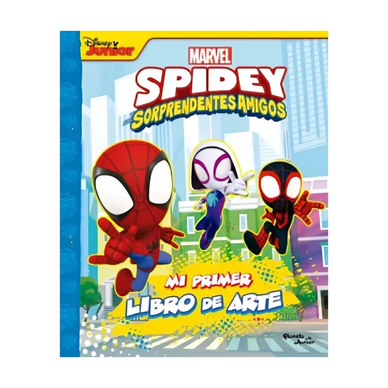 TOP10BOOKS - LIBRO MI PRIMER LIBRO DE ARTE. SPIDEY / MARVEL / PLANETA JUNIOR