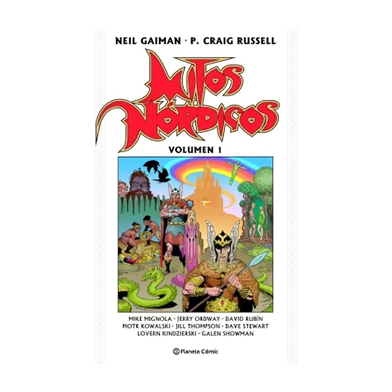 TOP10BOOKS - LIBRO MITOS NÓRDICOS Nº 01/03 / NEIL GAIMAN / PLANETA CÓMIC