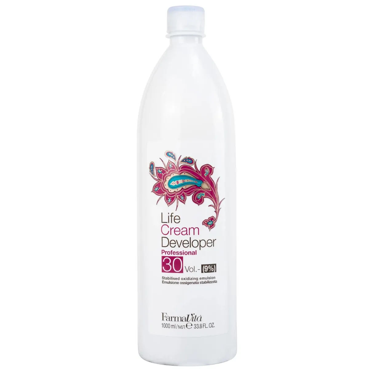 FARMAVITA - Oxidante Life Cream Developer Farmavita 30vol Agua Oxigenada