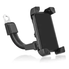 ROZENBERG SPA - Soporte De Celular Moto Telefono 360 Retrovisor Universal