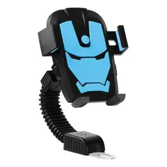 ROZENBERG SPA - Soporte De Celular 360 Moto Telefono Retrovisor Universal