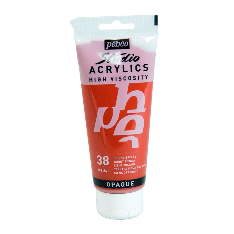 PEBEO - Acrilico Pebeo Studio 100 ml - 38 SIENA TOSTADA