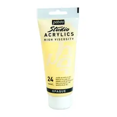 PEBEO - Acrilico Studio 100 ml - 24 AMARILLO DE NÁPOLES IMITACION