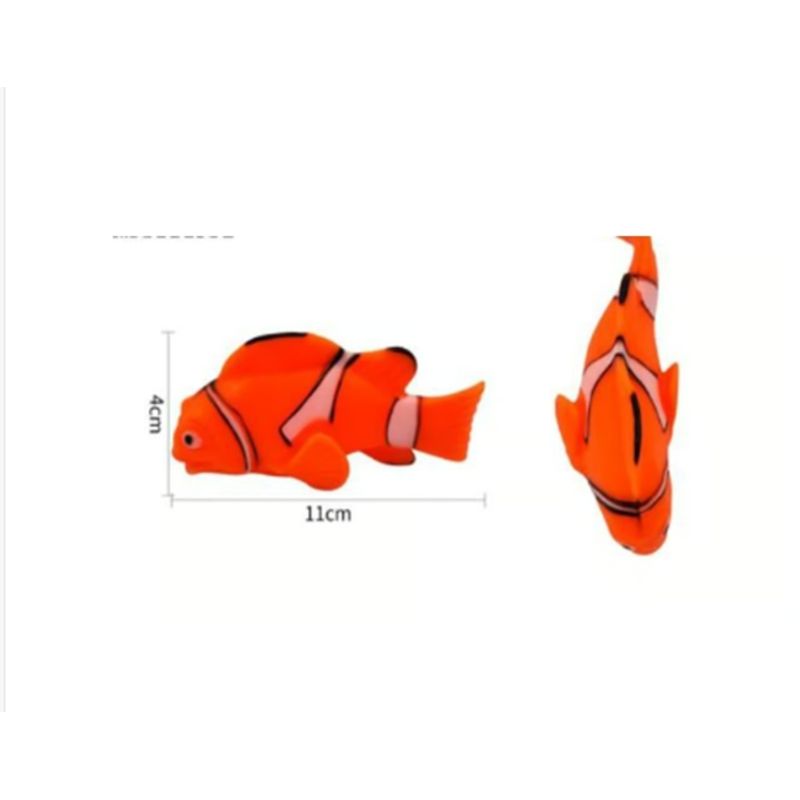 GENERICO - Juguete Para Perros Color Naranja Diseño Pez 11x4cm