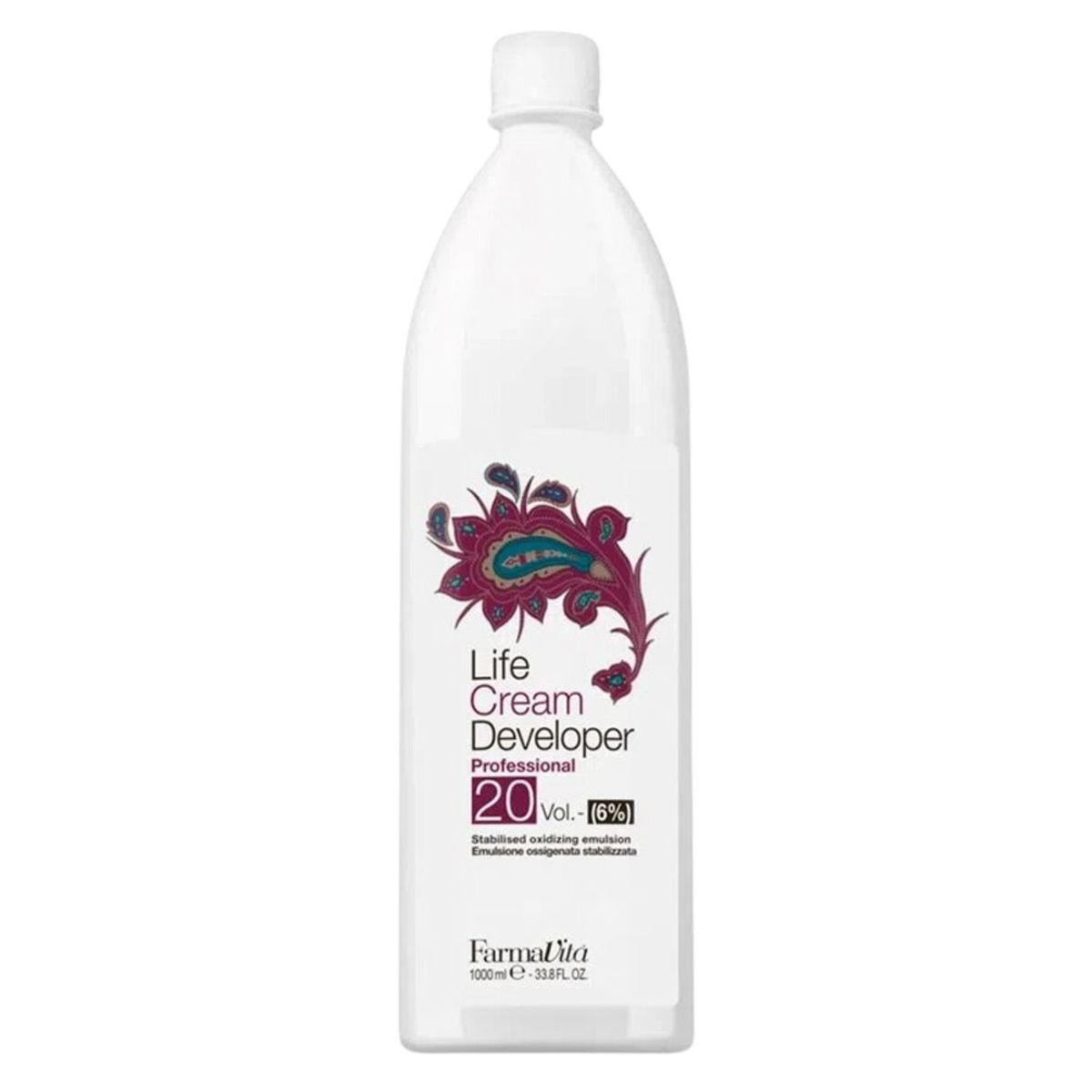 FARMAVITA - Oxidante Life Cream  Developer 20vol 100ml Farmavita