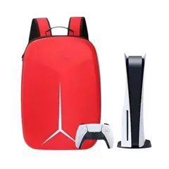 GENERICO - Mochila De Viaje Protector para Consola Playstation 5 Color Rojo