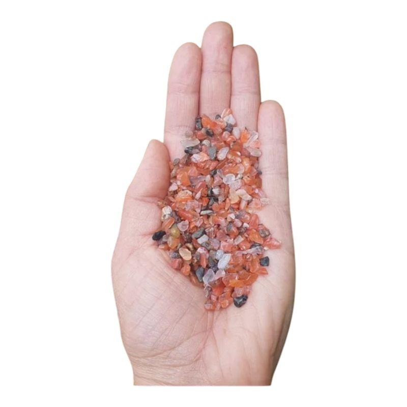 GENERICO - Cornalina, Piedras Semipreciosas Naturales.  100gr