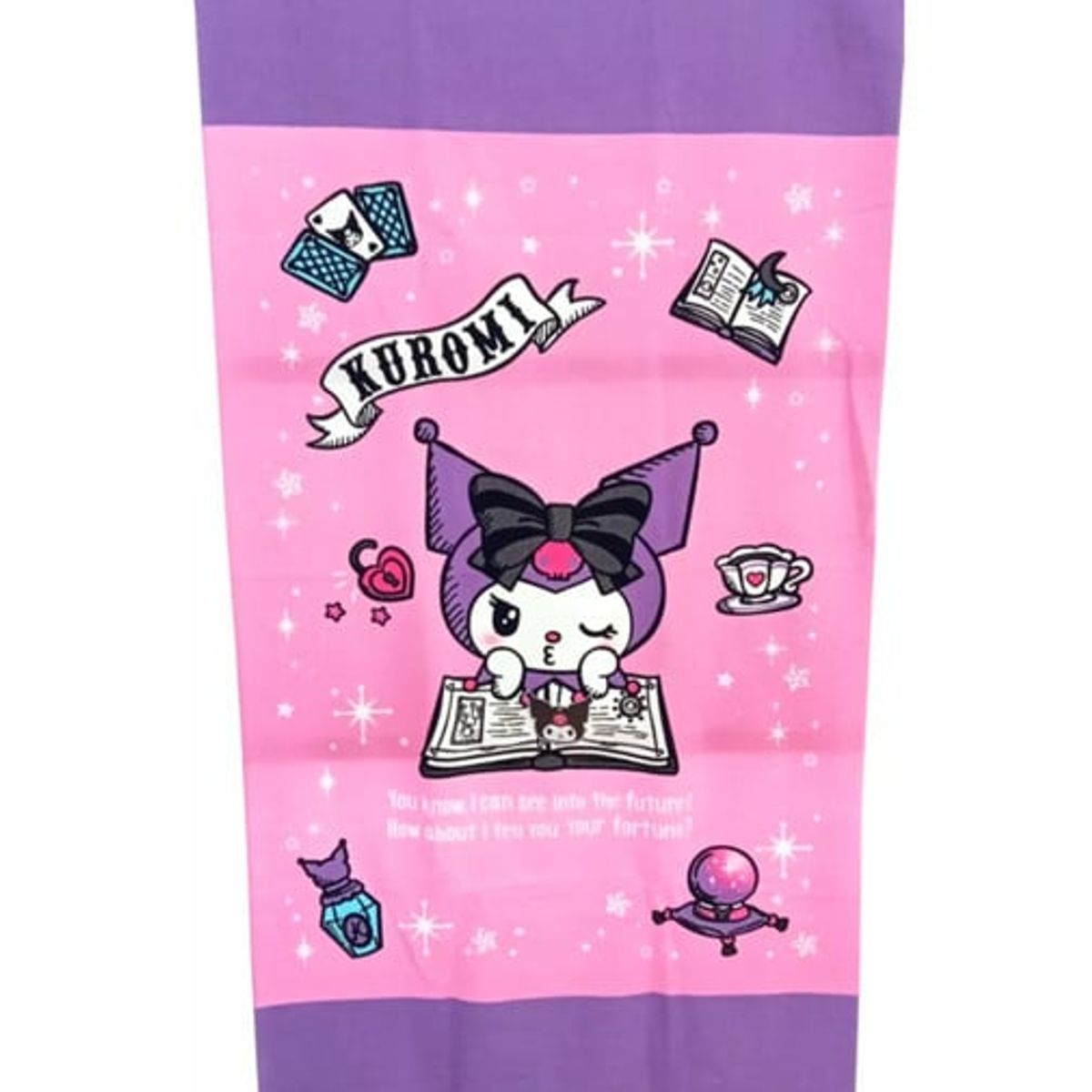 GENERICO - TOALLA KUWAII DE KUROMI MICROFIBRA M1 140x70