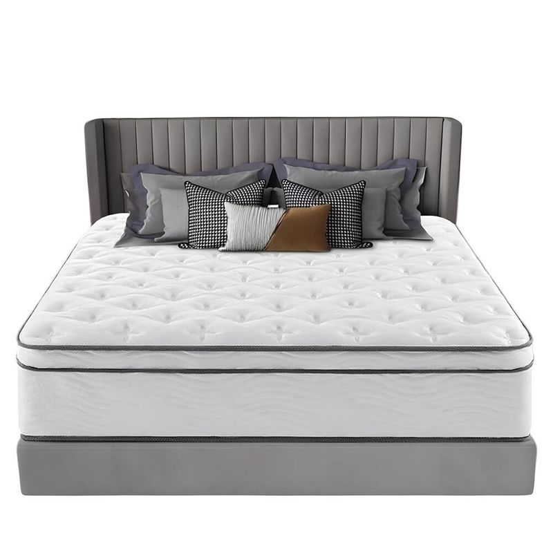 LUBABYCAS - Colchón King Comprimido Nube Pocket 180x200x30cm LuBabycas