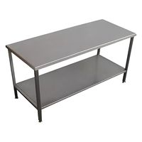 Mesón Central Acero Inox 150cm Negocio, BOZZO