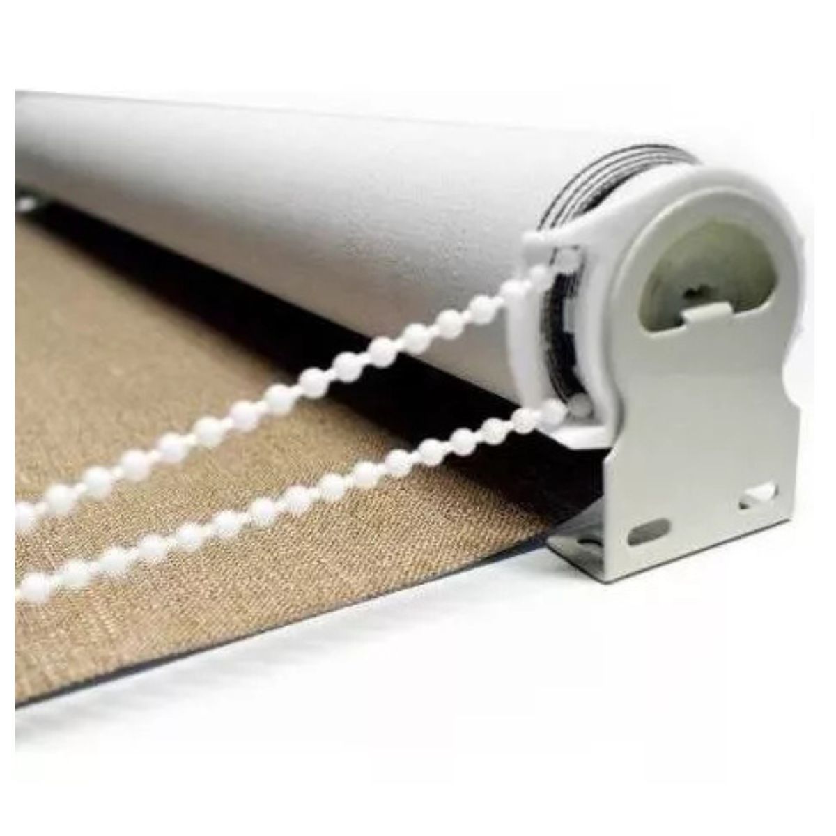 TODODESCUENTO - Cortina Roller Blackout Textura 140x240cm Café