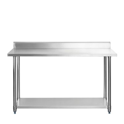 Imagen 2 del producto Mesón Mural De Acero Inox 120cm Negocio BOZZO