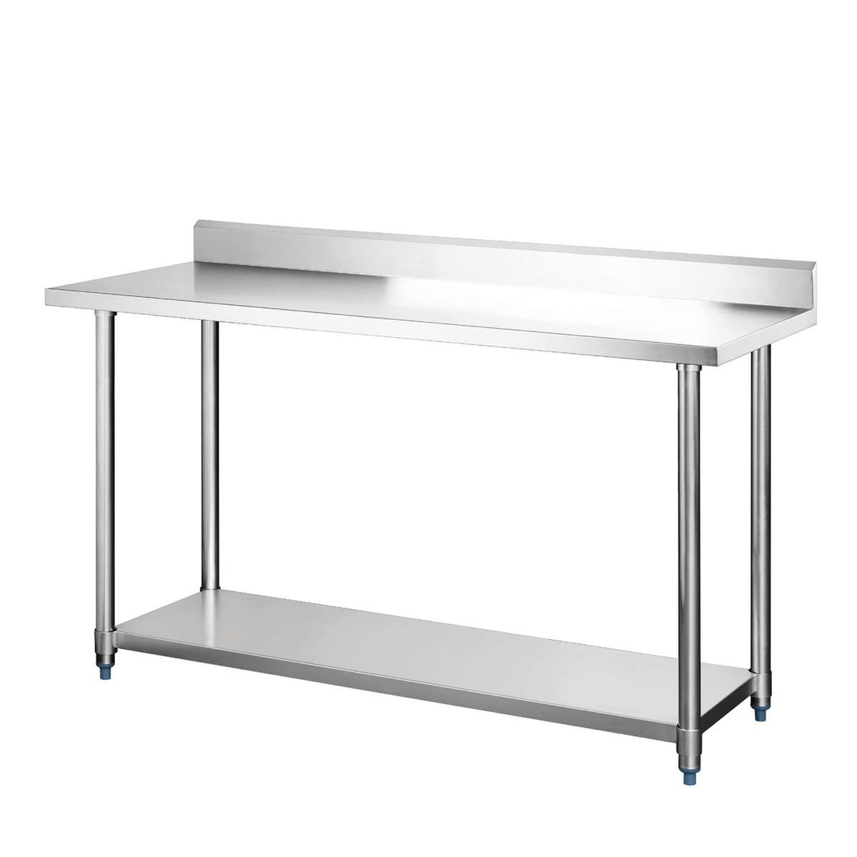 TODODESCUENTO - Mesón Mural De Acero Inox 140cm BOZZO