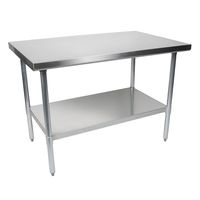 Mesón Central Acero Inox 120cm Negocio, BOZZO