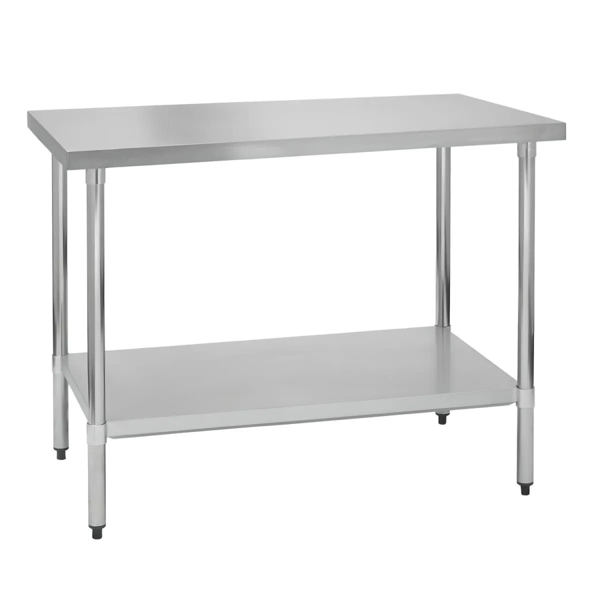 TODODESCUENTO - Mesón Central Acero Inox 120cm Negocio, BOZZO