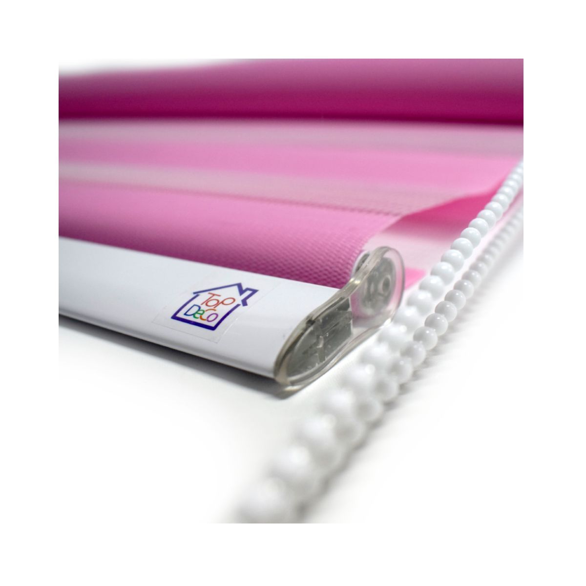 TODODESCUENTO - Cortina Roller Zebra 180x240cm Color Rosa,