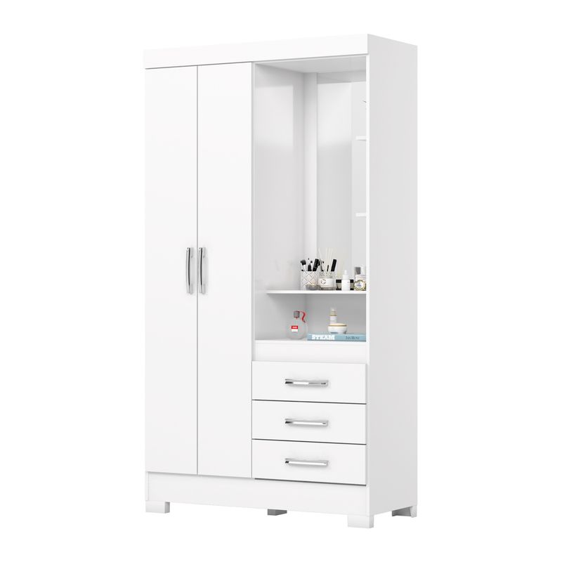HOME MOBILI - Closet Artisan Blanco 2P 3C
