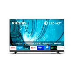 PHILIPS - LED 43” FHD 43PFD6909 Google TV