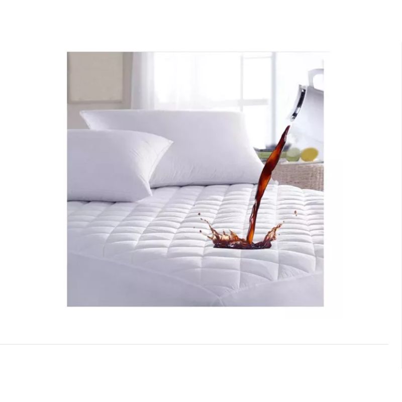 GENERICO - Cubrecolchón Impermeable 2 Plazas + Funda De Almohada