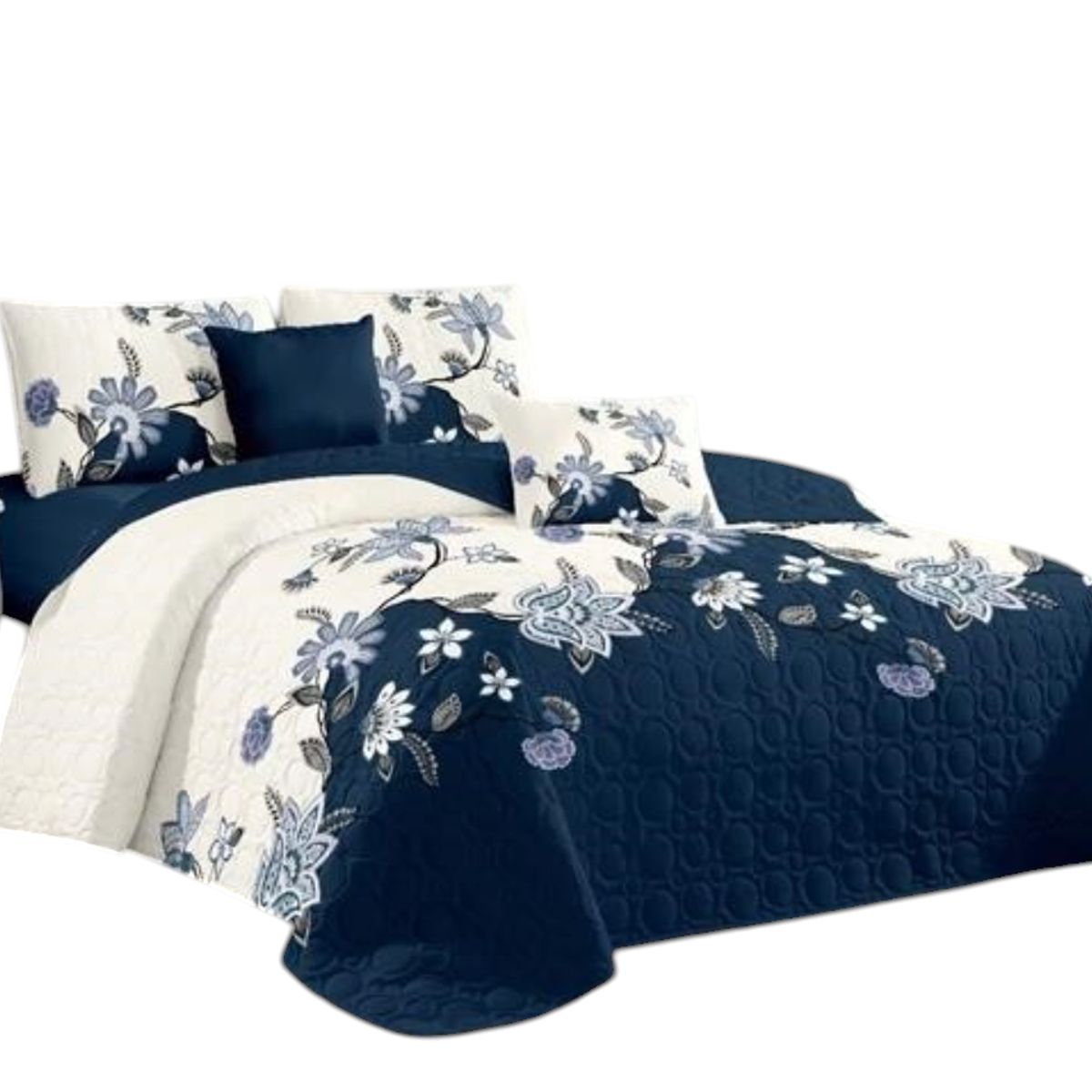 GENERICO - Cubrecama Quilt De Verano + Juego De Sabanas 2 Plazas