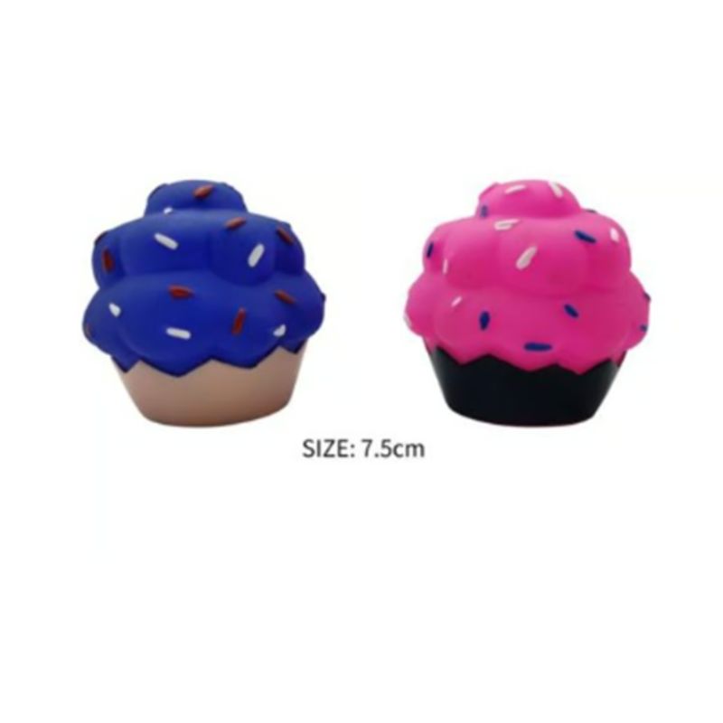 GENERICO - Juguete Para Perros Colores Surtidos Diseño Cupcake 7cm