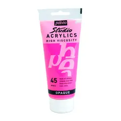 PEBEO - Acrilico Studio 100 ml - 45 ROSA VIVO OPACO