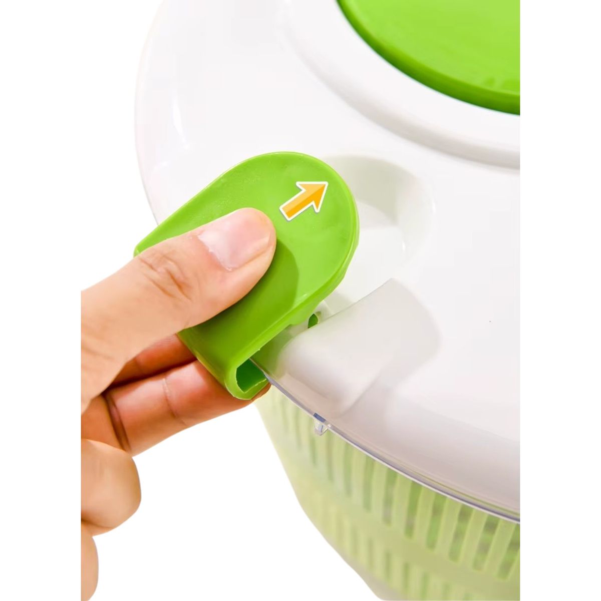 GENERICO - Escurridor Ensalada Centrifuga Secado Rapido Frutas Verduras