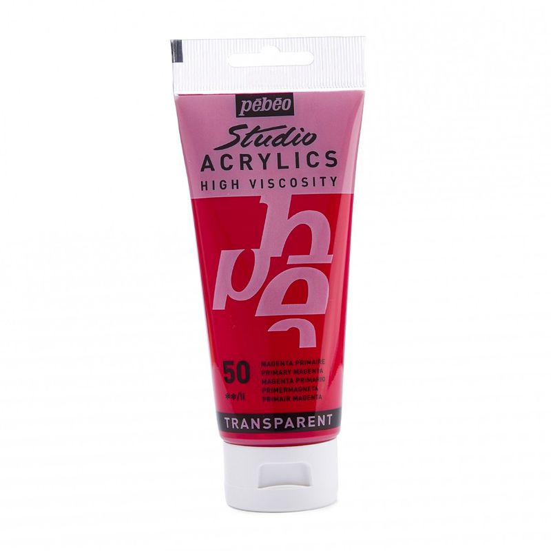 PEBEO - Acrilico Pebeo Studio 100 ml - 50 MAGENTA PRIMARIO