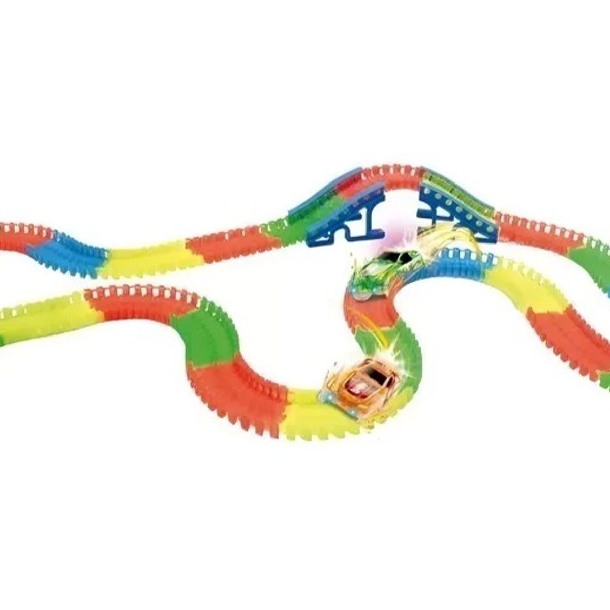 OEM - Pista Luminosa 126 Pcs y 1 Auto