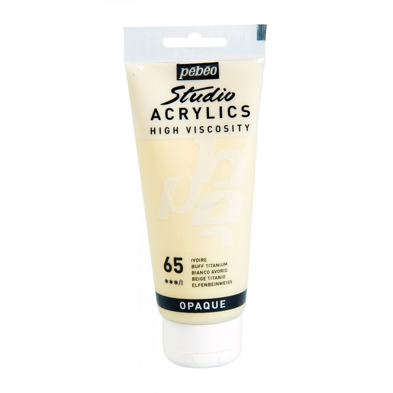 PEBEO - Acrilico Pebeo Studio 100 ml - 65 MARFIL