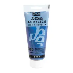 PEBEO - Acrilico Studio 100 ml - 360 AZUL NEGRO IRIDISCENTE